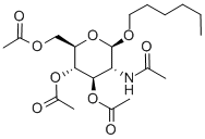 HEXYL 2-ACETAMIDO-3,4,6-TRI-O-ACETYL-2-DEOXY-BETA-D-GLUCOPYRANOSIDE