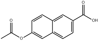 6-ACETOXY-2-NAPHTHOIC ACID Struktur