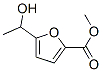 2-Furancarboxylic acid, 5-(1-hydroxyethyl)-, methyl ester (9CI) Structure