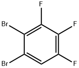 1,2-二溴-3,4,5-三氟苯, 17299-94-4, 结构式
