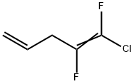 1-クロロ-1,2-ジフルオロペンタ-1,4-ジエン 化学構造式