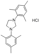 1,3-BIS(2,4,6-TRIMETHYLPHENYL)-IMIDAZOLIDINIUM-CHLORIDE Struktur