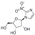 2-ニトロ-1-β-D-リボフラノシル-1H-イミダゾール 化学構造式