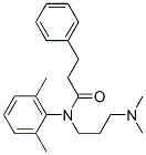 N-(3-Dimethylaminopropyl)-N-(2,6-dimethylphenyl)benzenepropanamide,17307-24-3,结构式