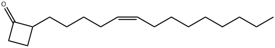 2-(5-TETRADECENYL)CYCLOBUTANONE Structure