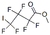 2,2,3,3,4,4-Hexafluoro-4-iodobutyric acid methyl ester Structure