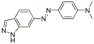 4-(1H-Indazol-6-ylazo)-N,N-dimethylbenzen-1-amine|