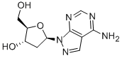 4-AMINO-1-PYRAZOLO[3,4-D]PYRIMIDINYL 2'-DEOXYRIBONUCLEOSIDE 化学構造式