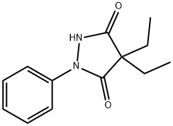 4,4-diethyl-1-phenyl-3,5-pyrazolidinedione|