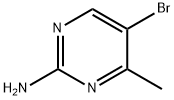 2-氨基-4-甲基-5-溴嘧啶,17321-93-6,结构式