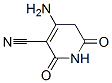 3-Pyridinecarbonitrile,  4-amino-1,2,5,6-tetrahydro-2,6-dioxo- Struktur