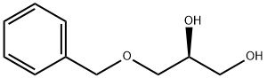 (S)-(-)-3-BENZYLOXY-1,2-PROPANEDIOL Structure