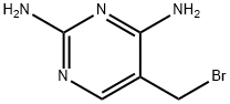 2,4-Pyrimidinediamine, 5-(bromomethyl)- (9CI) Struktur