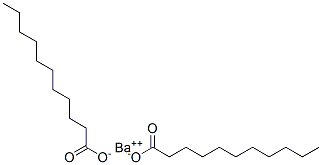 二ウンデカン酸バリウム 化学構造式
