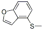 Benzofuran,  4-(methylthio)- 结构式