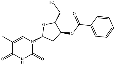 thymidine 3'-benzoate  Struktur