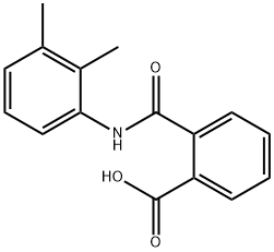 N-(2,3-Dimethylphenyl)phthalamidic acid Struktur
