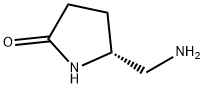 (R)-5-氨基甲基吡咯烷-2-酮,173336-98-6,结构式