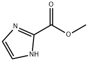 1H-イミダゾール-2-カルボン酸メチル 化学構造式