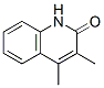 3,4-ジメチル-2(1H)-キノリノン 化学構造式
