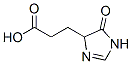 3-(5-oxo-1,4-dihydroimidazol-4-yl)propanoic acid Struktur