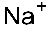 钠离子, 17341-25-2, 结构式
