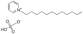17342-21-1 1-dodecylpyridinium hydrogen sulphate 