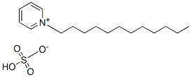 1-dodecylpyridinium hydrogen sulphate 结构式