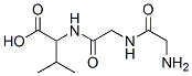 N-(N-glycylglycyl)-DL-valine 结构式