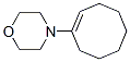 4-(1-シクロオクテニル)モルホリン 化学構造式