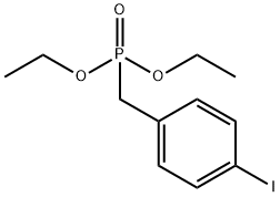 (4-IODO-BENZYL)-PHOSPHONIC ACID DIETHYL ESTER Structure