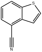 苯并[B]噻吩-4-甲腈,17347-34-1,结构式