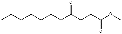 4-オキソウンデカン酸メチル 化学構造式