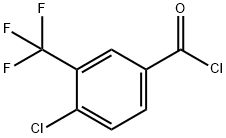 4-Chloro-3-(Trifluoromethyl)Benzoyl Chloride Structure