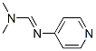 N1,N1-Dimethyl-N2-(4-pyridyl)methanamidine 结构式