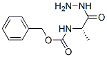 N-(Benzyloxycarbonyl)-L-alanine hydrazide 结构式