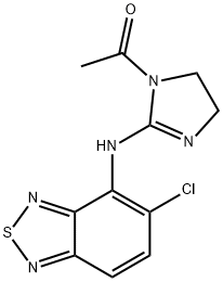 替扎尼定相关物质B 结构式