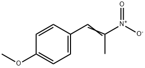 顺式-4-甲氧基-Β-甲基-Β-硝基苯乙烯 结构式