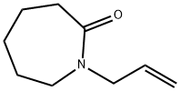 2H-Azepin-2-one, hexahydro-1-(2-propenyl)- Structure