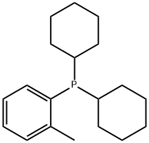 Dicyclohexyl(2-Methylphenyl)phosphine Structure