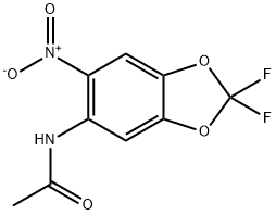 N-(2,2-디플루오로-6-니트로-벤조[1,3]디옥솔-5-일)아세트아미드