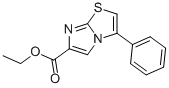 3-PHENYLIMIDAZO[2,1-B]THIAZOLE-6-CARBOXYLIC ACID ETHYL ESTER Structure