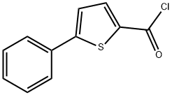 5-PHENYL-2-THIOPHENECARBONYL CHLORIDE Struktur