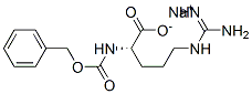 Nα-[(フェニルメトキシ)カルボニル]-L-アルギニンナトリウム 化学構造式