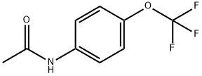 4-三氟甲氧基乙酰苯胺, 1737-06-0, 结构式