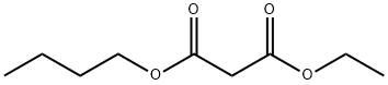 マロン酸1-エチル3-ブチル 化学構造式