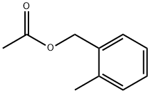 酢酸2-メチルベンジル 化学構造式