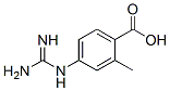 Benzoic acid, 4-[(aminoiminomethyl)amino]-2-methyl- (9CI),173732-05-3,结构式