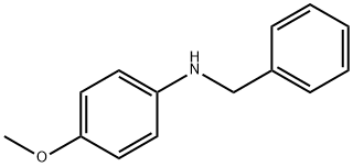 N-苄基-4-甲氧基苯胺, 17377-95-6, 结构式