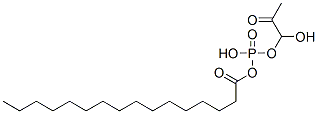 palmitoyl dihydroxyacetone phosphate Structure